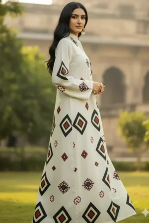 Premium Grip 2-Piece Printed Stitched Suit – Summer 2025 Collection