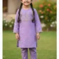 Kids 2-Piece Embroidered Stitched Suit