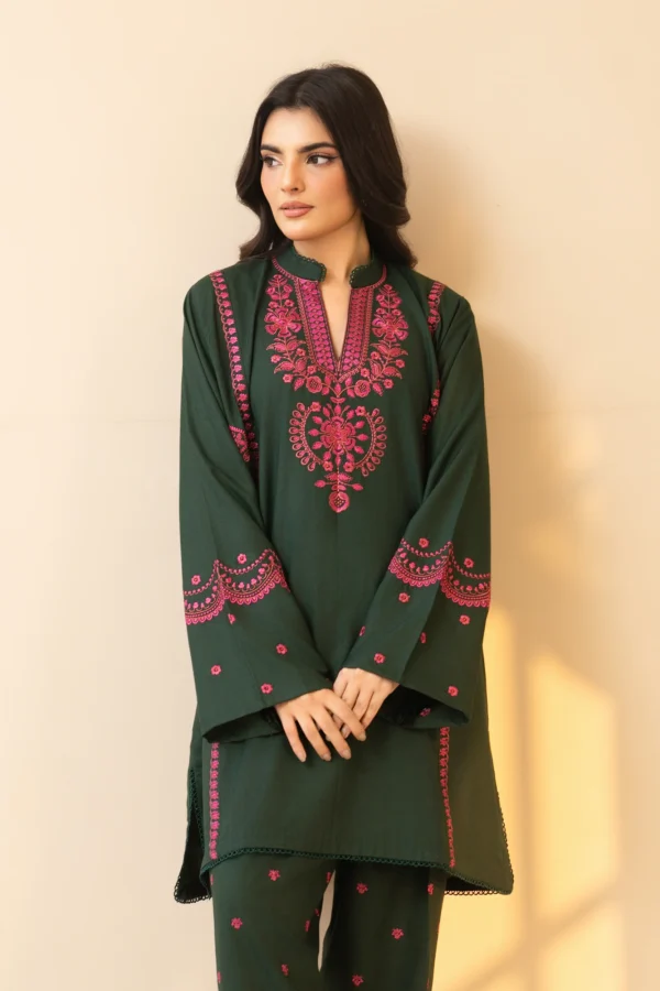 Areej – Embroidered Cotton Suit