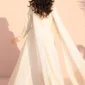 Sabeen - Ivory Embroidered Pishwas 3-Piece Suit 1