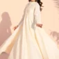 Sabeen - Ivory Embroidered Pishwas 3-Piece Suit 1