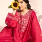 Solana – Dusty Pink Sequin Embroidered 3-Piece Suit