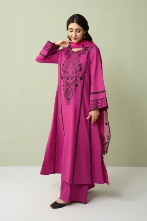 Rania Magenta 3 Piece Suit