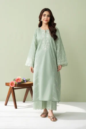 Insia Sage Green 2 Piece Suit