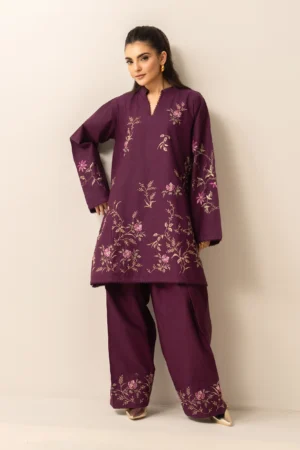 Velvet Jam Aubergine 2 Piece Suit