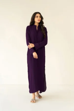 Egg Plant Burgundy 2 Piece Suit